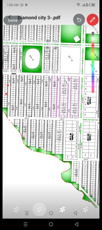 Six marla investment rate Plot available for sale in diamond city E block