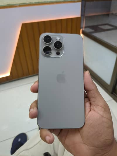 Iphone 15 pro max 256gb natural /white