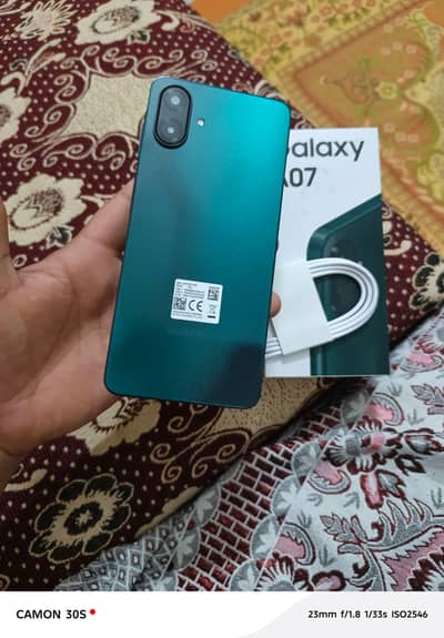 Samsung Galaxy A07 full warranty 15 day used