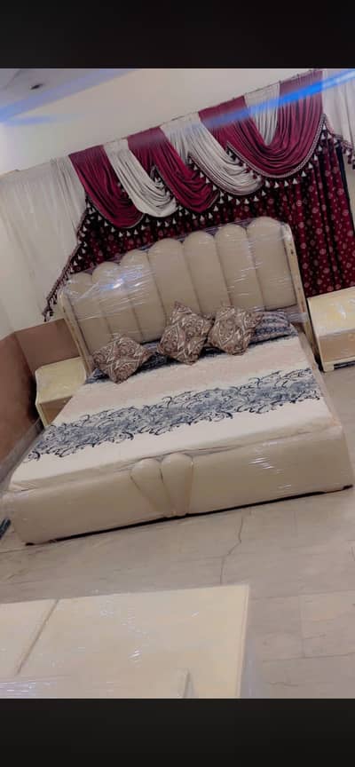 King size bed side tables