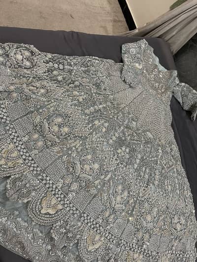 Luxury bridal walima maxi for sale