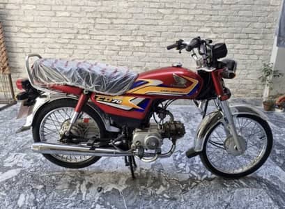 Honda cd 70 (2024/2025) Applied for brand nee bike number nahi lga