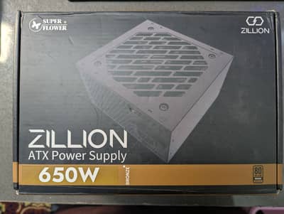 Super Flower Zillion 650W 80+ Bronze PSU