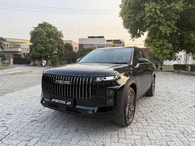 Jaecoo J7 black color show room delivery