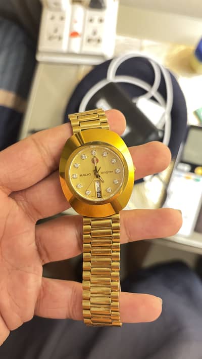 Original Rado DiaStar Gold Watch|Swiss Made|Classic Vintage|Best Price