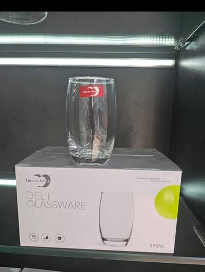 Glass for water 6 pcs Elegant design glass