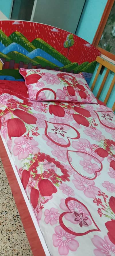 4by6 bed under bed  (Lasani wood)