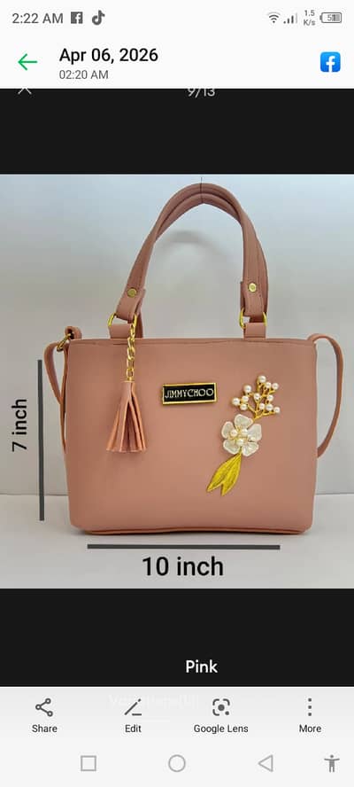 Hand bag model 3040