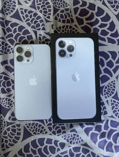 Iphone 13 pro max PTA approved with complete box