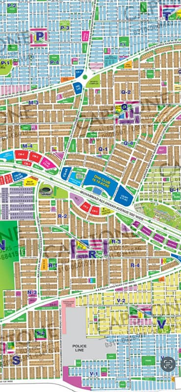 17. . Prime Location Plot in Sector R-3 | Near Kashmir Park & Jinnah Avenue | DHA Multan