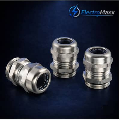 Stainless Steel & PVC Cable Glands – Multiple Sizes Available