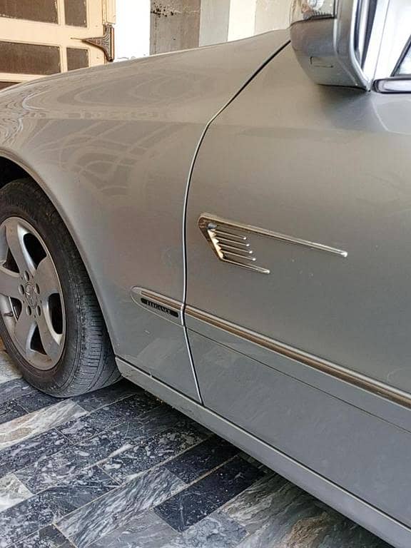 Car Air Flow Vent Decoration Mudguard air flow Chrome-finish plastic