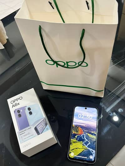 Oppo A6x with original box