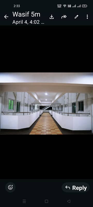 Sareena hills view 2bed d. d. 4rth falor new falet