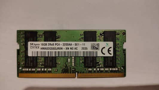 16GB DDR4 3200mhz RAM For Laptop SO-DIMM