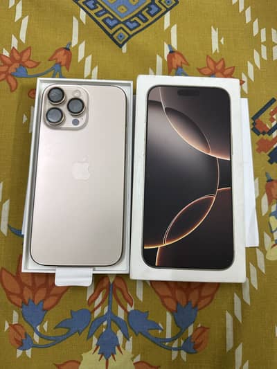 Iphone 16pro max 256 PTA HK