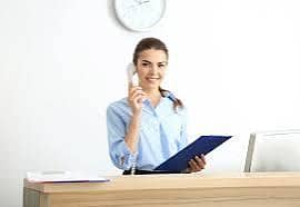 Female Receptionist Required