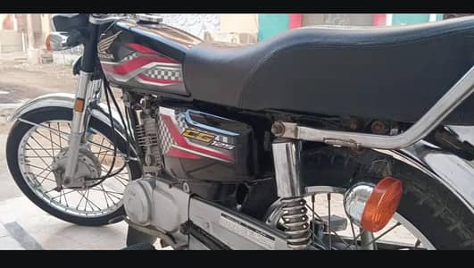 Honda CG 125 Model 2024 Karachi number