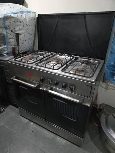 5 burner admiral stove