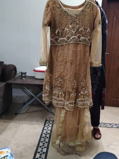 3 piece Chiffon Suit for Party Wear