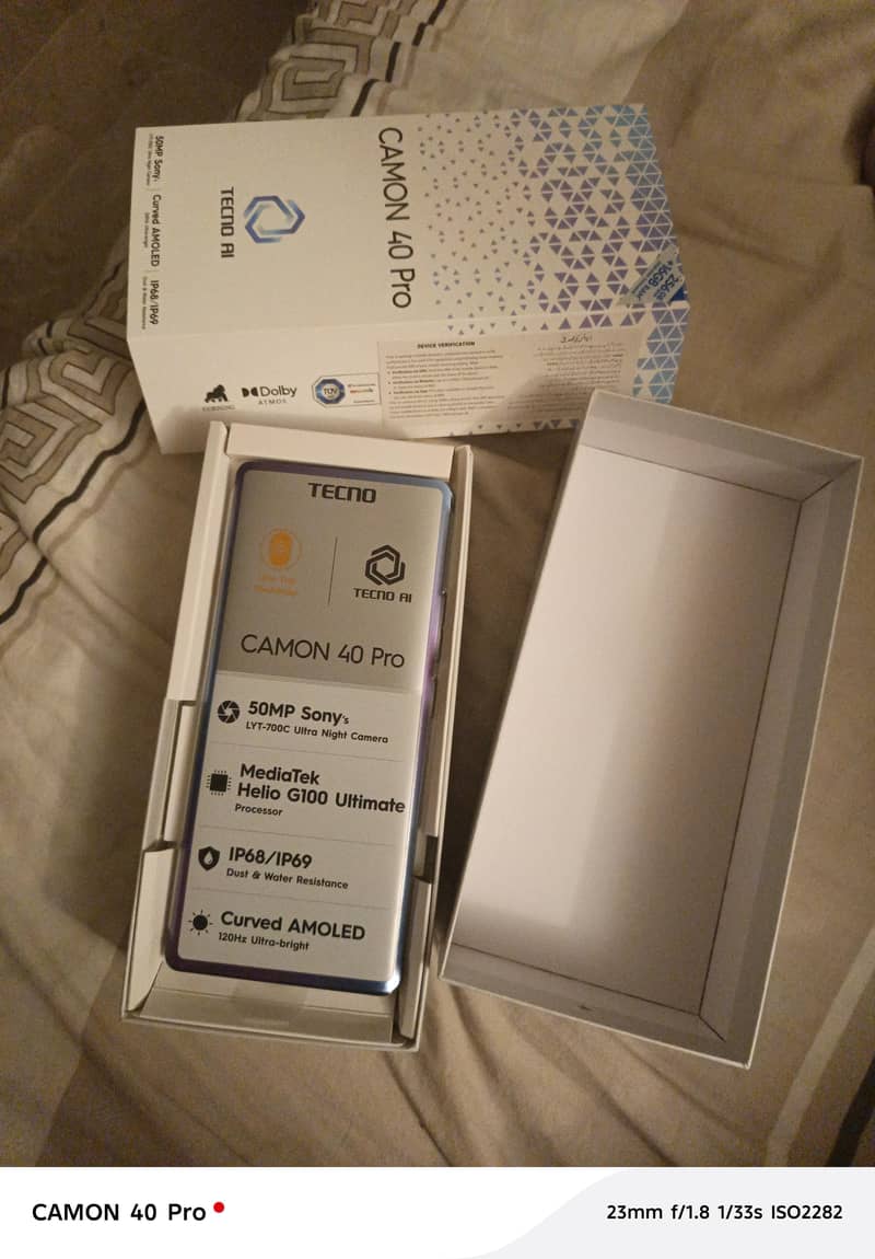 Techno Camon 40 pro 3