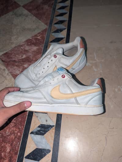 Nike court vision Canvas low sneakers