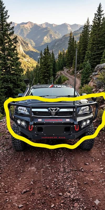 VIGO REVO BULL BAR BUMBERS AND STORAGE BOX