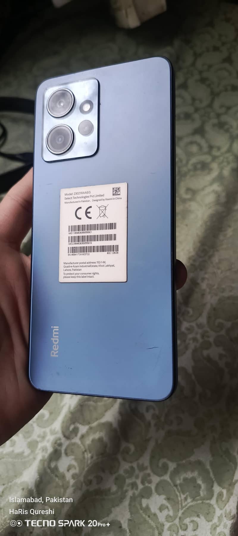 REDMI NOTE 12 0