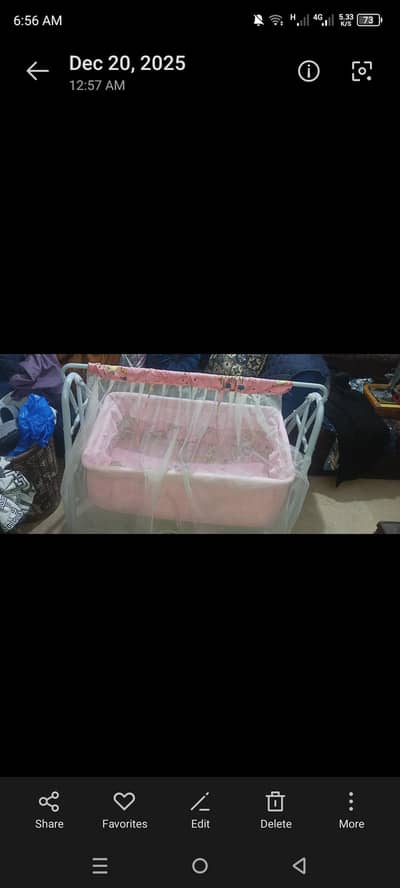 baby jhola new condition