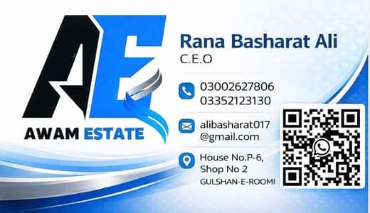 400 sq plot for sale Gulishan E Roomi scheme 33