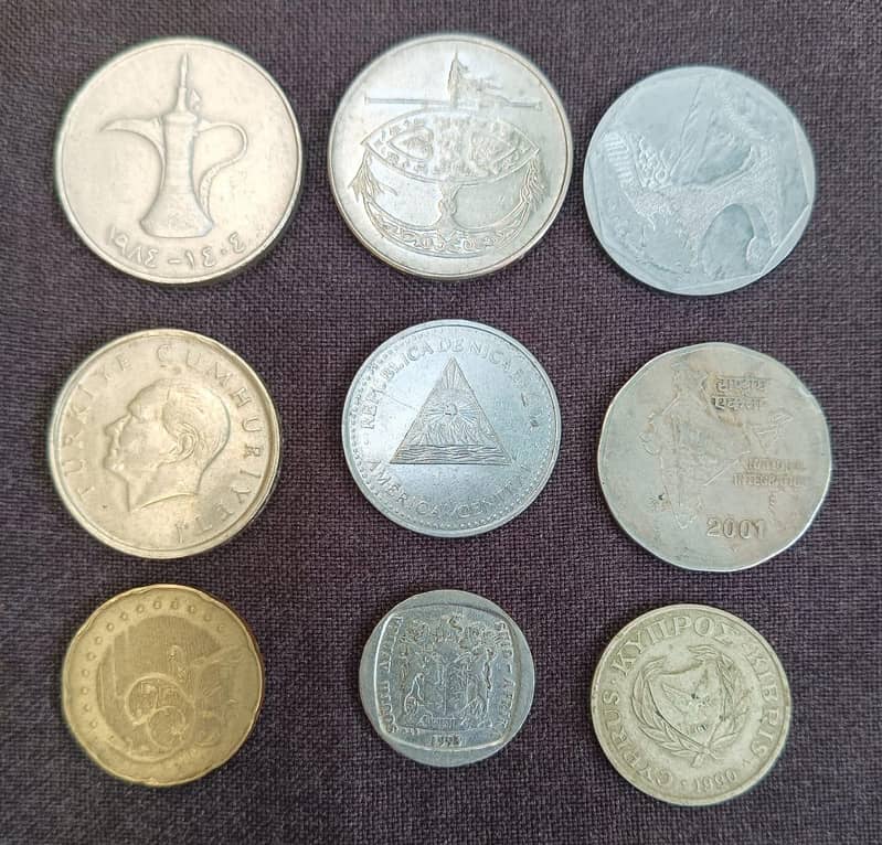 coins different countries 1