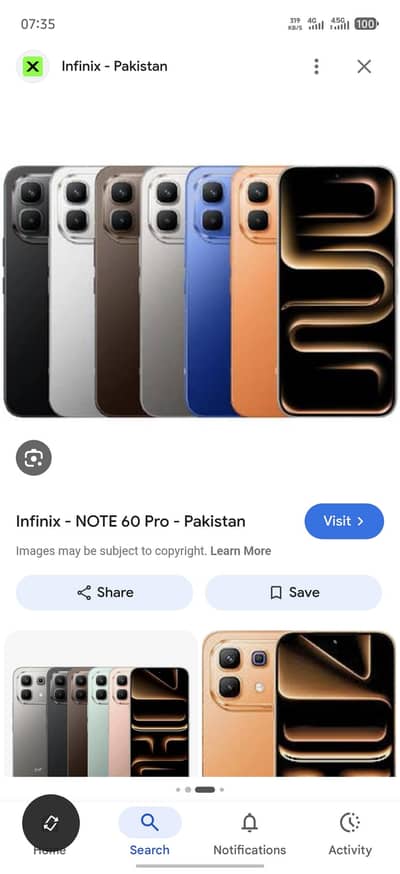 note 60pro just 1day used