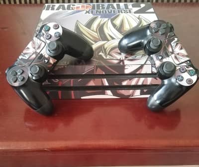 PS4 PRO 1TB with 2 Controllers and Tekken 7 Game Account