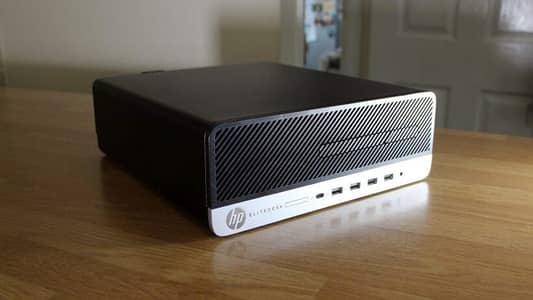 Hp elitedesk 705 G4 SFF with asus monitor and mechanical keyboard
