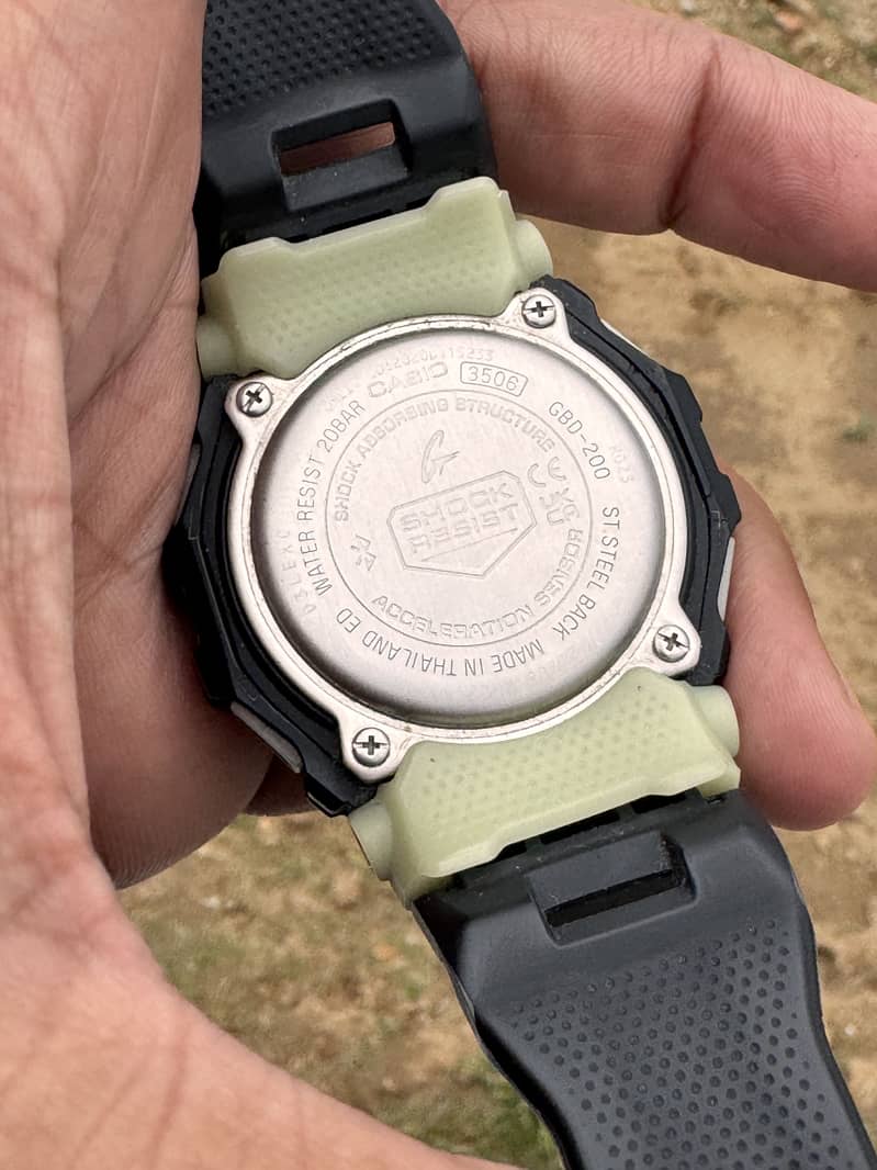 Casio gbd 200 bluetooth notification 1