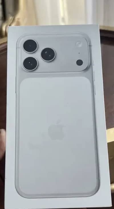 iPhone 17 pro max silver non pta uk modal watsup namber 03179987276