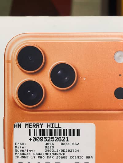 I phone 17 pro max for sale