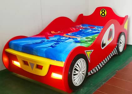 High quality electric boys car bed