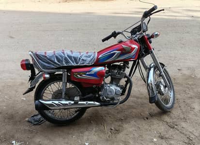 Honda CG-125 karachi no. 2022