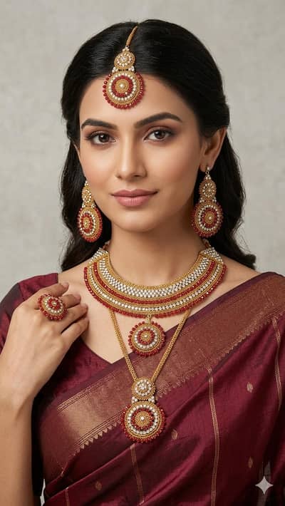 Bridal jewellery set