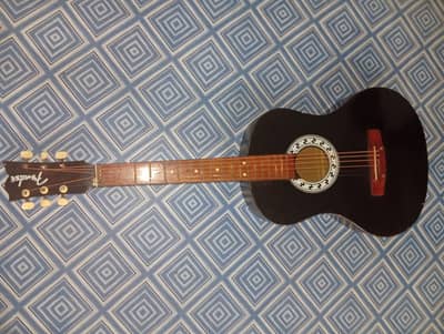 Aucostic Guitar wiith new strings added with good condition with cover