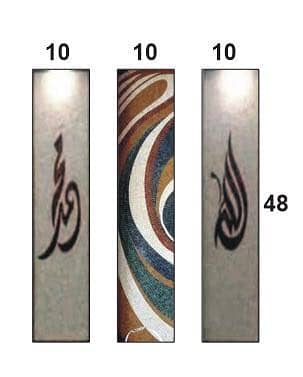 Mosaic work hande made 3