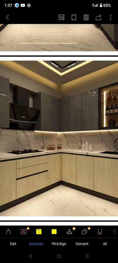 we are giving you all interior service's Falsceiling wood color more