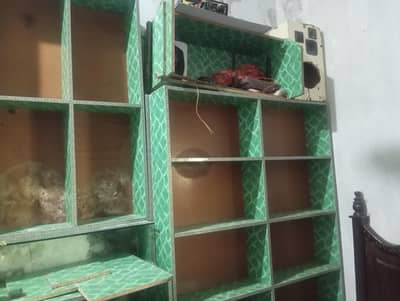 4 almari 6by4 fit condition new