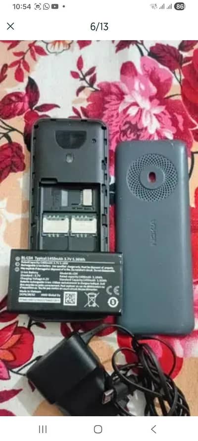 Nokia 125 original New modle,(0319//62//63//273),no fault. no repair.