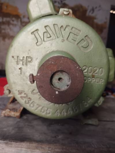 1 Hp javed electric moter genuine 100% copper