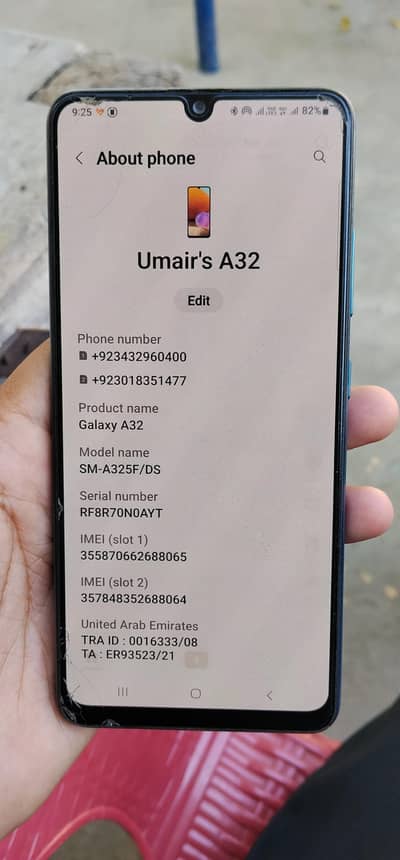 Samsung A32 condition all good