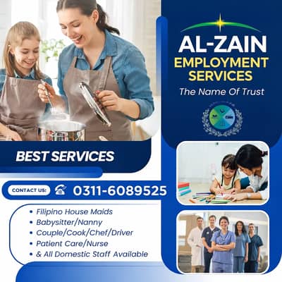 Nigerian Filipino Cook Nanny Patient Care Helper House Maids Available