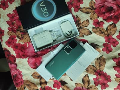 vivo v30 Complete box  12+12  /256