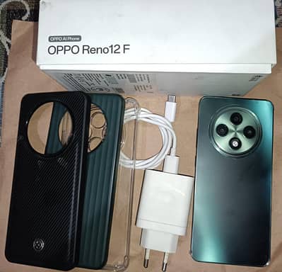 Oppo Reno 12f  10/8.5 With Genuine Charger And  Box